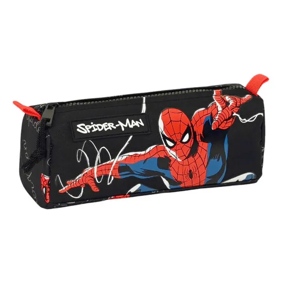 Estojo Escolar Retangular SPIDERMAN Hero Preto | Ref. 248.812343742