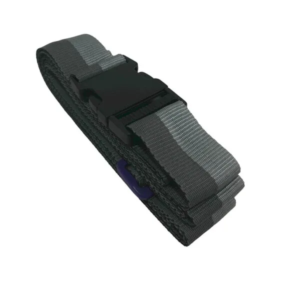 Cinta para Mala de Viagem 38mm Cinza Claro/Cinza Escuro | Ref. 79.01CCCE