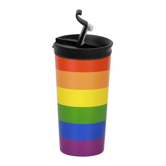 Copo Térmico 350ml I-Drink LOVE IS LOVE Multicolor | Ref. 343.ID0233