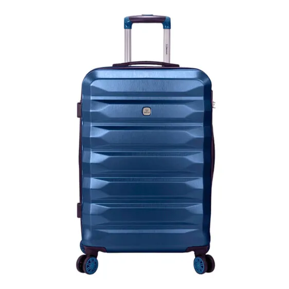 Benzi Mala de Viagem / Trolley Grande 75cm 4 Rodas Exp. BZ5692 Azul | Ref. 288.BZ5682A-C