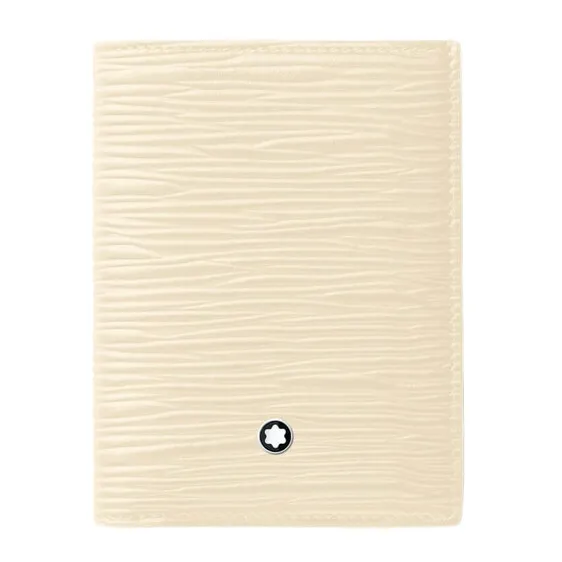 Carteira Mini Vertical 4CC MONTBLANC Meisterstück 4810 Marfim | Ref. 238.130941