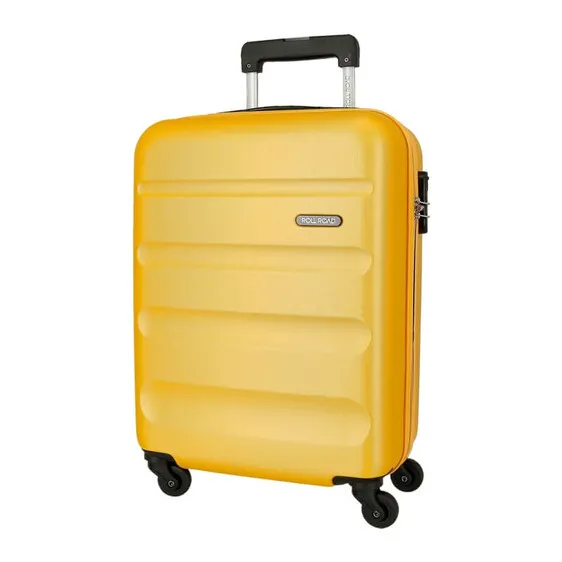 Mala de Cabine / Trolley 55cm 4 Rodas ROLL ROAD Flex Amarela | Ref. 186.584946DA