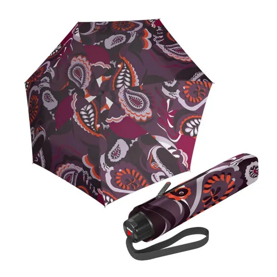 Guarda-Chuva Knirps Dobrável Manual T.050 Thalassa Romi Roxo | Ref. 300.9530508297