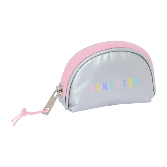 Porta-Moedas XS BENETTON Sliver Prateado | Ref. 248.812353725