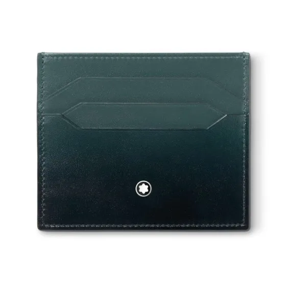 Porta-Cartões 6CC MONTBLANC Meisterstück British Green | Ref. 238.198275