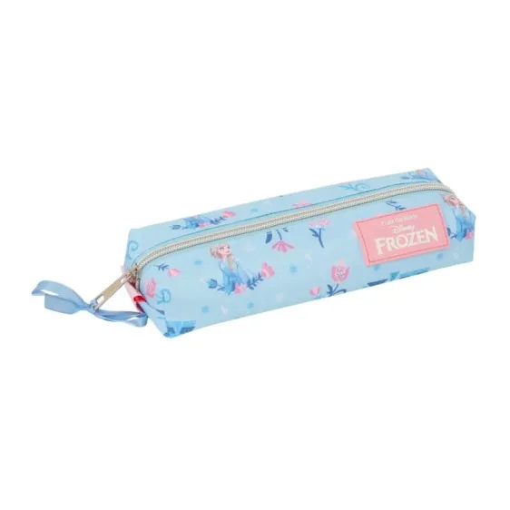 Estojo Escolar Rectangular c/ Elástico FROZEN Ice Magic Azul | Ref. 248.812573015