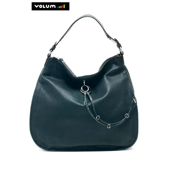 Mala/Bolsa de Ombro Preto Córdoba Volum - Ref. 197.1804501