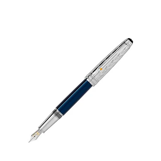 Caneta-tinteiro Montblanc Meisterstück Le Petit Prince Azul | Ref. 238.118061
