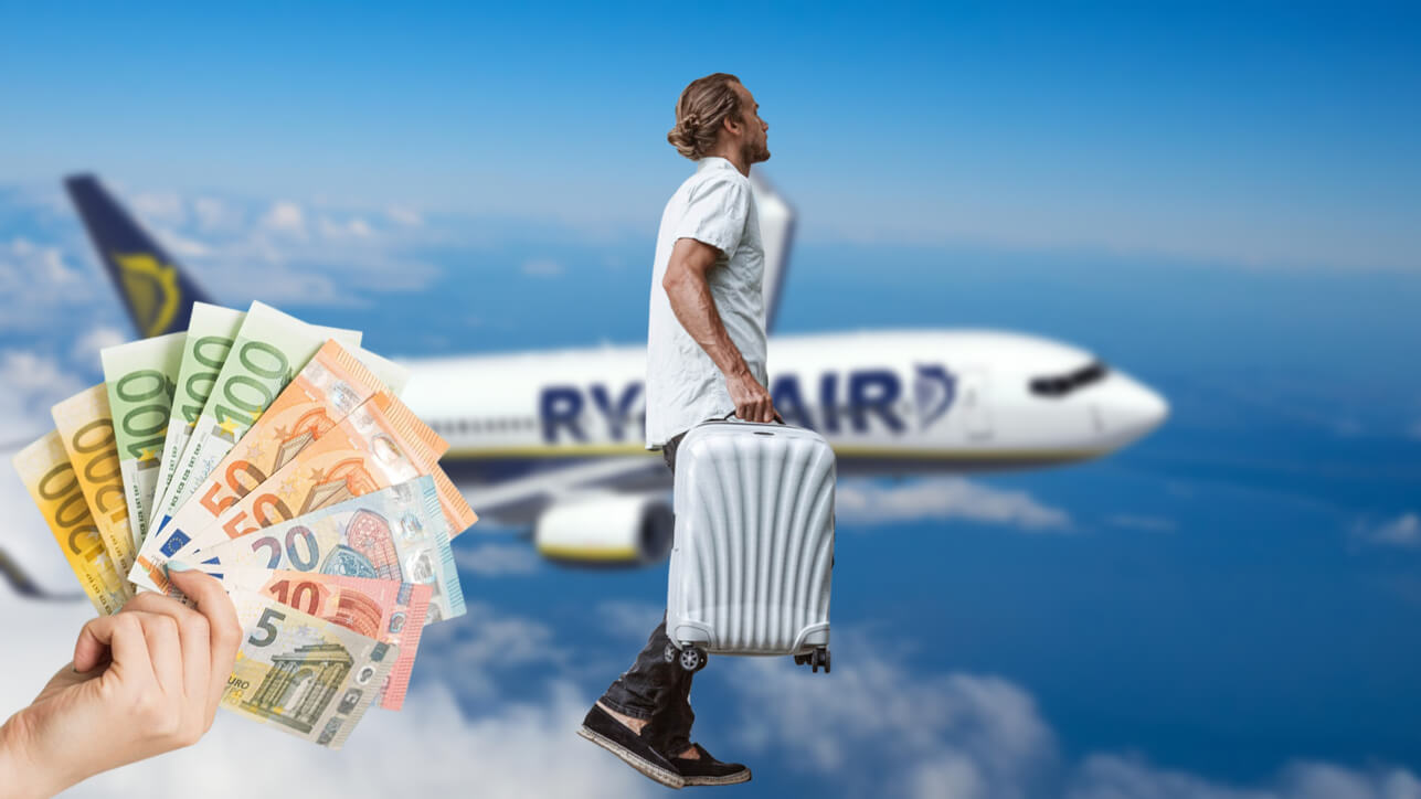 Quanto custa uma mala de cabine Ryanair?