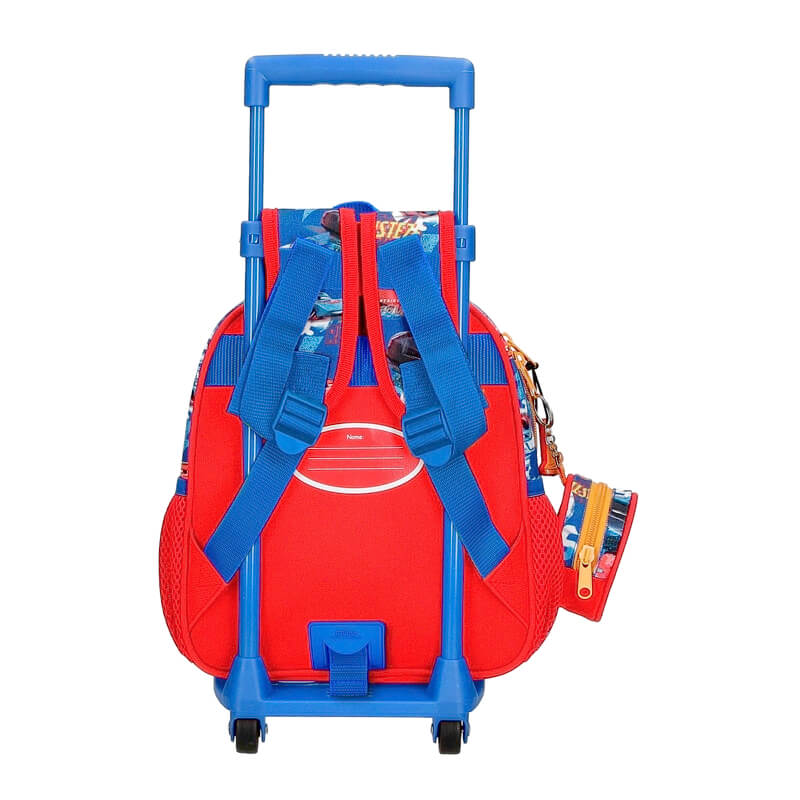 Mochila Disney Pixar Lightning McQueen Rust-eze vermelha carro de corrida  infantil nova excelente