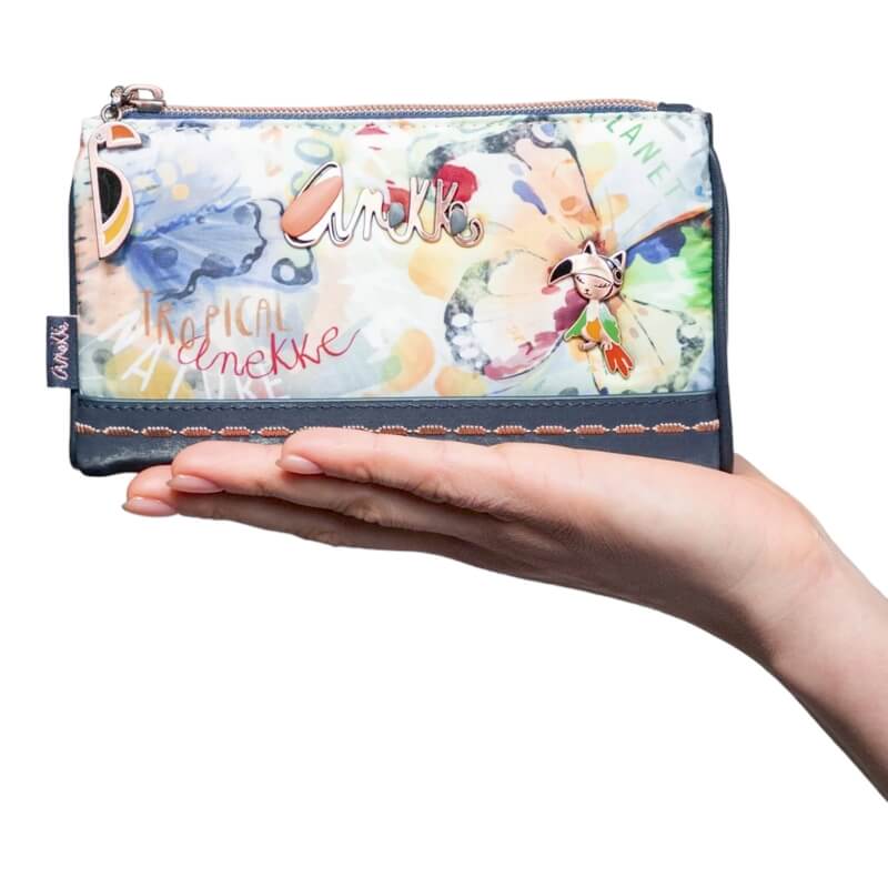 Borsa Porta Carte Di Credito In Vera Pelle Morbida RFID Protetta, Avorio, Taglia Unica - Foto 3