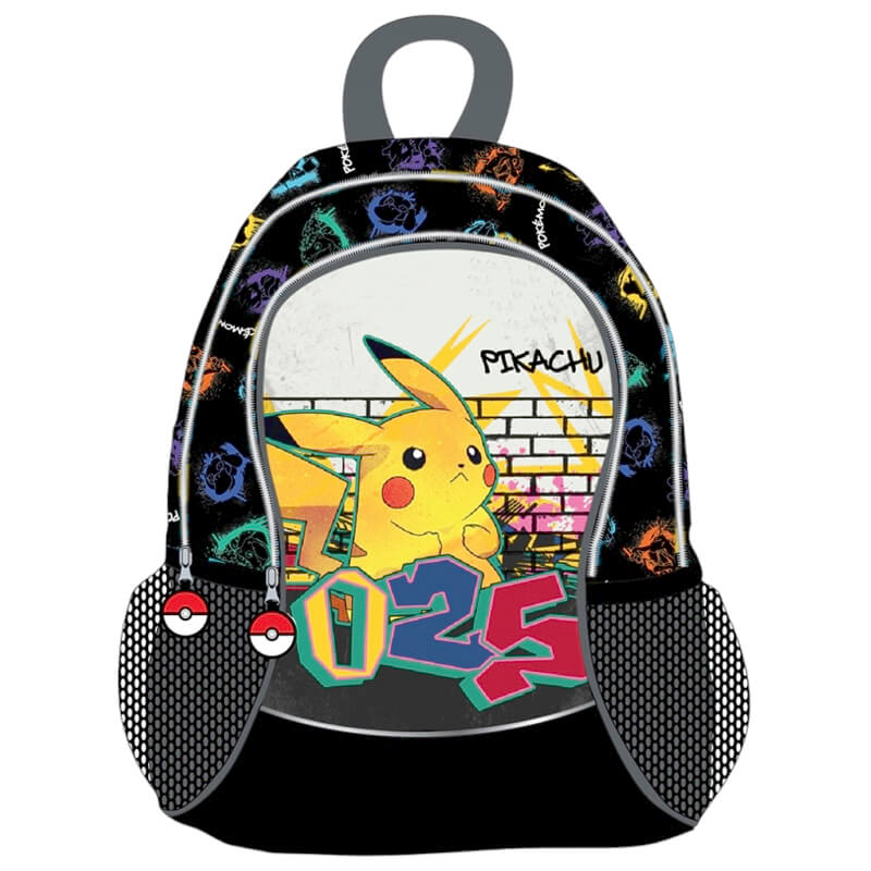 Bolsa de Tiracolo para Telemóvel Pokémon PIKACHU Preta