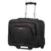 American Tourister Pasta com Rodas para Portátil 15.6'' AT WORK Preto/Laranja | Ref. 9233G00639