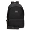 Mochila para Portátil 15.6” + Estojo Pepe Jeans ARIS Preta | Ref. 186.6339221