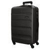 Mala de Viagem / Trolley Grande 75cm 4R ROLL ROAD Flex Preta | Ref. 186.5849460C