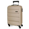 Mala de Viagem / Trolley Médio 65cm 4R ROLL ROAD Flex Champanhe | Ref. 186.5849469B