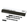 Pack 3 Recargas Small Rollerball (M) Montblanc Mystery Black | Ref. 238.107323