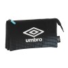 Estojo Escolar Triplo Compartimento Umbro ÁRTICO Preto | Ref. 248.812137744