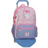 Mochila Escolar Adaptável 44CM 2C C/ Carro Enso MY SWEET HOME Rosa | Ref. 186.90424T1