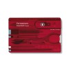 Swiss Card Classic VICTORINOX Vermelho Translúcido | Ref. 320.07100.T