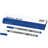 Montblanc Pack 2 Recargas (F) Rollerball Royal Blue | Ref. 238.128232