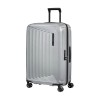 SAMSONITE Mala de Viagem / Trolley Médio 69cm 4R Exp. Nuon Prata Matte | Ref. 92KF000338