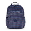 Mochila para Portátil 15” Kipling SEOUL Blue Geo Print | Ref. 187.50KI6269TH8