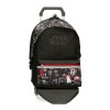 Mochila Escolar Adap. 44cm 2C c/ Carro Star Wars SPACE MISSION Grafite | Ref. 186.24424T1