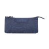 Estojo Escolar Triplo Tablero TOTTO 3JG Azul Escuro | Ref. 330.AC52ECO0123JG