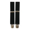 Suspensórios Adulto Lisos Joseph Louis Pretos | Ref. 67.3130P
