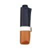 Guarda-Chuva Ezpeleta Dobrável Feminino Manual Azul/Laranja | Ref. 104.10545AZ/LA