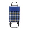 Rolser Carro de Compras JEAN SCOTTISH 2 Rodas 43L Azul | Ref. 253.994335