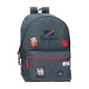 Mochila Escolar Adap. 44cm Pepe Jeans KAY Azul | Ref. 186.66723D1