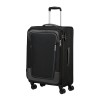 American Tourister Mala de Viagem Média 68cm 4R Exp. PULSONIC Preta | Ref. 92MD600209