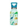 Garrafa Térmica 350ml I-Drink Kids DINO Turquesa | Ref. 343.ID0503