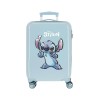 Mala de Cabine / Trolley 55cm 4 Rodas Stitch MAKE A FACE Azul | Ref. 186.2911721