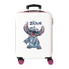 Mala de Cabine / Trolley 55cm 4 Rodas Stitch ADORABLE Branca | Ref. 186.4041141