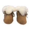 Pantufas de Bebé em Pele de Ovelha N.º 17 Decorpele Bege | Ref. 180.3-17B