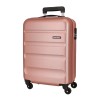 Mala de Cabine / Trolley 55cm 4 Rodas ROLL ROAD Flex Rosa Nude | Ref. 186.584946CA
