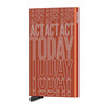 SECRID Cardprotector Act Today Orange | Ref. 297.CLA-ATO