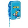 Estojo Escolar Duplo 28 Peças DONALD Infantil Azul | Ref. 248.422408854