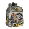 Mochila de Criança Adap. 27Cm JURASSIC WORLD Warning Preta | Ref. 248.612363232