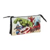Estojo Escolar Triplo AVENGERS Forever Preto | Ref. 248.812384744