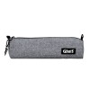GHUTS Estojo Escolar Redondo GH111 L46 Silver Grey 1112446 | Ref. 294.2411146