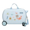 Mala de Viagem Infantil ABS 4 Rodas Easyjet ENSO Mr. Crab Azul | Ref. 186.9751022
