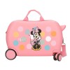 Mala de Viagem Infantil ABS 4 Rodas Easyjet MINNIE Coquette Rosa | Ref. 186.4311041