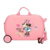 Mala de Viagem Infantil ABS 4 Rodas Easyjet MINNIE Imagine Rosa | Ref. 186.4231041