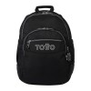 Mochila Escolar Grande Rayol TOTTO N01 Preta | Ref. 330.MA04ECO0022N01