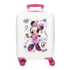Mala de Cabine / Trolley 50cm 4 Rodas MINNIE Party Branca | Ref. 186.4751341