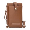 Bolsa Tiracolo Porta Telemóvel PEPE JEANS Elia Castanha | Ref. 186.7945032